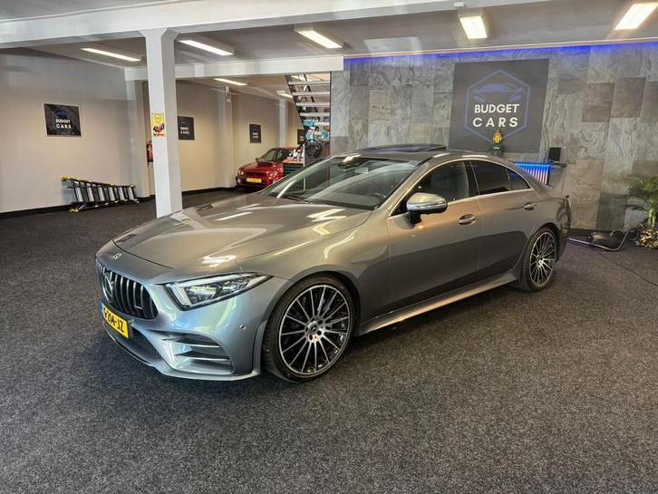 Mercedes-Benz CLS 350 299pk 9G-TRONIC 2018 Grijs, Auto's, Mercedes-Benz, Particulier, CLS, 360° camera, 4x4, ABS, Achteruitrijcamera