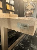 Eettafel Puur Interiors 300x100 mat metallic, Zo goed als nieuw, Vijf personen of meer, Rechthoekig, 50 tot 100 cm