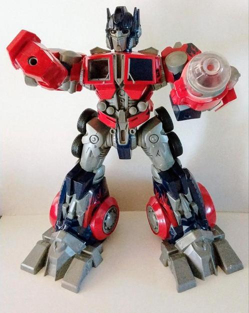 Transformers robot Optimus Prime van Hasbro uit 2006., Verzamelen, Transformers, Gebruikt, Overige generaties, Ophalen of Verzenden
