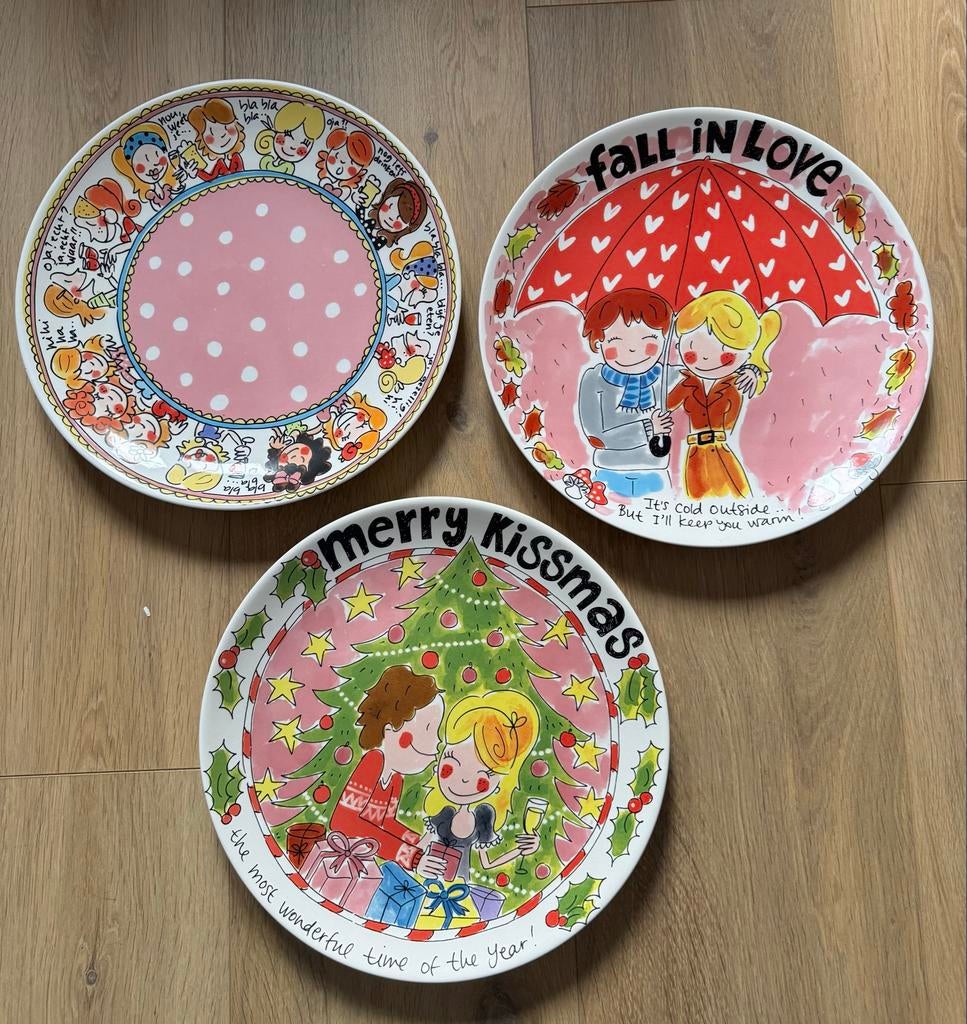 3x Blond Amsterdam Grote Platte Schalen, Blond Amsterdam, Nieuw, Ophalen of Verzenden, Bord(en)