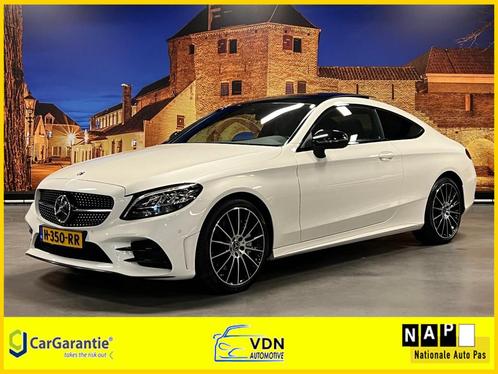 Mercedes-Benz C-klasse Coupé 300 Premium+ AMG Aut Panodak B, Auto's, Mercedes-Benz, Bedrijf, Te koop, C-Klasse, ABS, Achteruitrijcamera