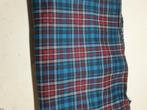 Ruit stretch blauw rood (140), Ophalen of Verzenden, Nieuw, 200 cm of meer, 120 cm of meer