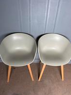 10 HAY About A Chair AAC 22 design stoelen, Ophalen of Verzenden, Zo goed als nieuw, Wit