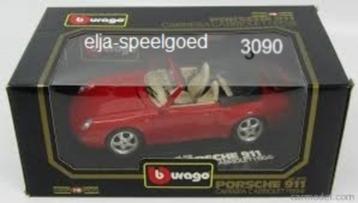 Bburago -1:18 PORSCHE - 911 - 3090 CARRERA CABRIOLET -1994 beschikbaar voor biedingen