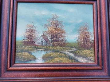 Mooi landschap schilderij beschikbaar voor biedingen