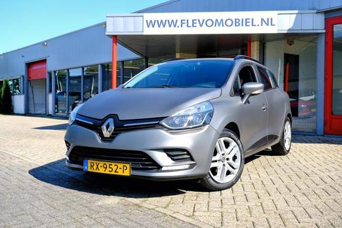 Renault Clio Estate 1.5 dCi Ecoleader Zen *Mat grijze wrap*, Auto's, Renault, Bedrijf, Te koop, Clio, ABS, Airbags, Airconditioning