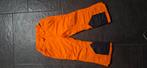 Skibroek maat 98/104 knal oranje, Ophalen of Verzenden, Zo goed als nieuw, Jongen of Meisje, Broek