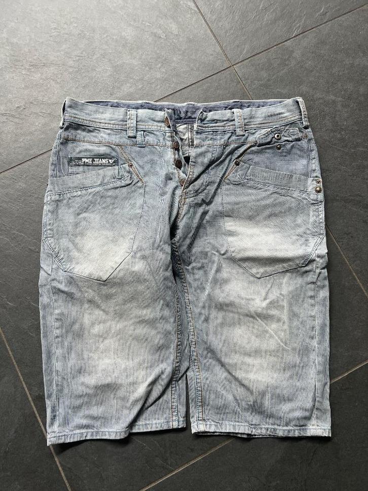 Pall mall pme legend korte broek streep aviator 33, Kleding | Heren, Spijkerbroeken en Jeans, Zo goed als nieuw, W33 - W34 (confectie 48/50)