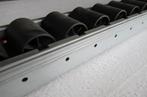 Rollenrails doorrolstelling breede 56mm L 306 cm rollenbaan, Ophalen, Gebruikt