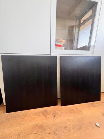 2x zwartbruin besta lappviken deur 60 cm beschikbaar voor biedingen
