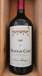 Mouton-Cadet 1981 Jeroboam 3Liter 1/720, Ophalen of Verzenden, Zo goed als nieuw, Frankrijk, Rode wijn