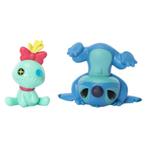 DISNEY LILO & STITCH SET VAN 2 STITCH EN SCRUMP FIGUREN, Verzamelen, Ophalen of Verzenden, Overige figuren, Nieuw, Beeldje of Figuurtje