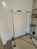 Uitschuifbaar metalen kledingrek, Kleding | Dames, Kledingrekken, Ophalen, Met wielen, Gebruikt