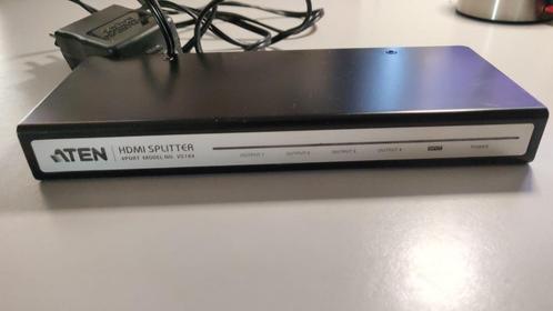 ATEN VS184 4-Port HDMI Splitter, Audio, Tv en Foto, Professionele Audio-, Tv- en Video-apparatuur, Zo goed als nieuw, Video, Ophalen of Verzenden