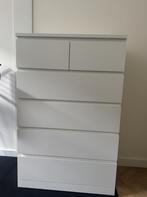 IKEA MALM ladekast met 6 lades - wit, Huis en Inrichting, Kasten | Ladekasten, Ophalen, 5 laden of meer, 50 tot 100 cm, Zo goed als nieuw