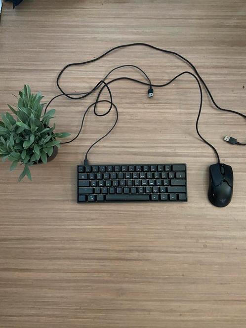 Gk61 + Razor Viper mini, Computers en Software, Toetsenborden, Zo goed als nieuw, Ergonomisch, Ophalen of Verzenden