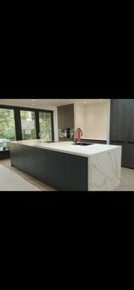 Keukenfrontjes 13 stuks tiefblau satin Arosa, Ophalen, Blauw, Nieuw, 50 tot 100 cm