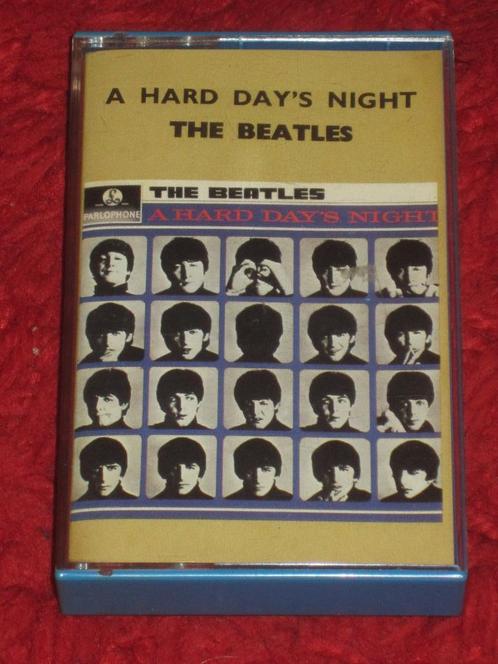 The Beatles - A Hard Day's Night - Cassettebandje., Cd's en Dvd's, Cassettebandjes, Gebruikt, Origineel, Pop, 1 bandje, Ophalen of Verzenden