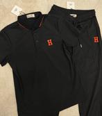 Hermes t-shirt heren maat M met broek polo shirt set, Ophalen of Verzenden, Nieuw, Zwart