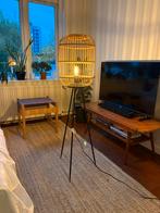 Kwantum Vloerlamp Bamboe, Huis en Inrichting, Lampen | Vloerlampen, Ophalen, Japandi, 100 tot 150 cm, Zo goed als nieuw