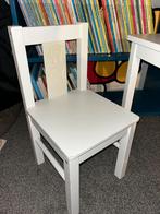 Ikea Kritter witte kindertafel met twee stoeltjes, Ophalen, Gebruikt, Tafel(s) en Stoel(en)