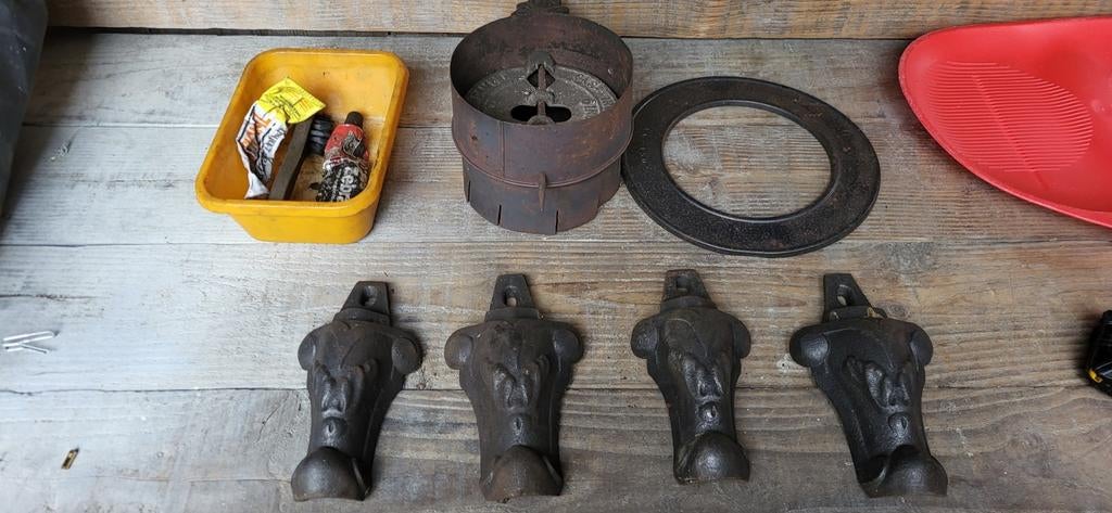 Houtkachel onderdelen, Huis en Inrichting, Kachels, Ophalen of Verzenden, Gebruikt