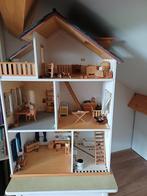 Groot mooi oud poppenhuis, Verzamelen, Poppenhuizen en Toebehoren, Ophalen, Zo goed als nieuw, Poppenhuis