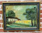 Lode Sebregts ( Antwerpen 1906 - 2002 ) Zomerlandschap, Antiek en Kunst, Ophalen of Verzenden