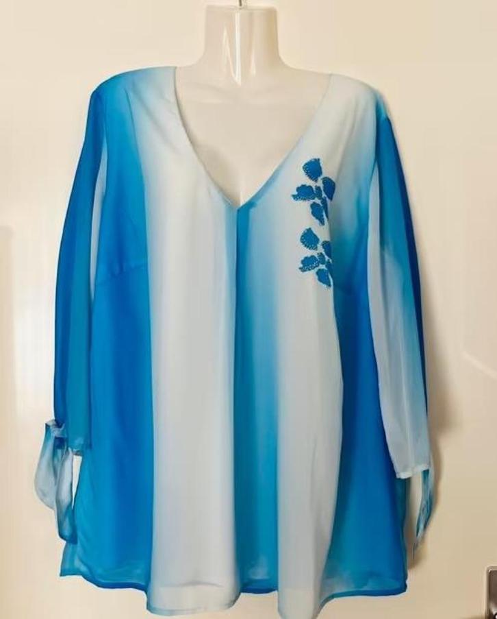 Bodyflirt blouse maat 48[v], Kleding | Dames, Blouses en Tunieken, Nieuw, Maat 46/48 (XL) of groter, Blauw, Ophalen of Verzenden