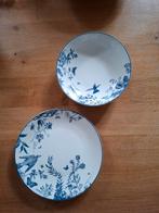 Dutch Floral Borden Set - 2 Plat en 2 Diep, Ophalen of Verzenden, Nieuw
