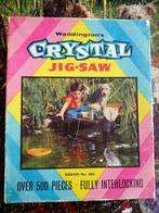 WADDINGTON ANTIEKE CRYSTALJIGSAW PUZZEL 500 ST jr 50 VINTAGE, Verzenden