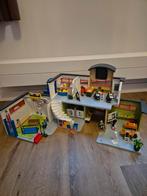Playmobil School 9453 met Gymzaal Uitbreiding 9454, Ophalen, Gebruikt, Complete set