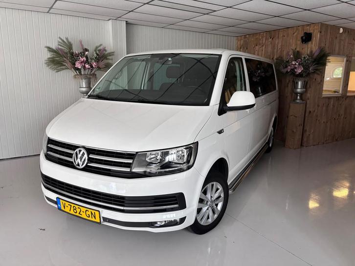 Volkswagen Transporter 2.0 TDI L2H1 DC HIGHLINE AUTOMAAT, DU, Auto's, Bestelauto's, Bedrijf, Te koop, ABS, Achteruitrijcamera
