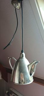 Colmore verzilverde theepotlamp teapot lamp, Ophalen of Verzenden, Zo goed als nieuw