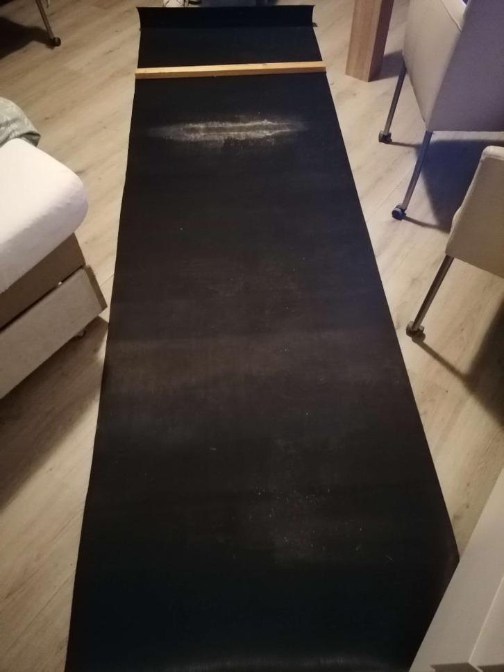 Dartsmat inclusief oche, Sport en Fitness, Darts, Zo goed als nieuw, Overige typen, Ophalen