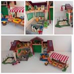 Playmobil grote set: 5119 boerderij en 6121 groentekraam, Ophalen of Verzenden, Zo goed als nieuw