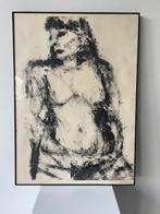 Nick Seijkens - Naaktportret (1982) - originele litho, Antiek en Kunst, Kunst | Litho's en Zeefdrukken, Ophalen of Verzenden