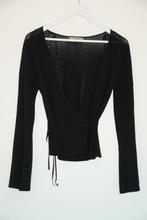 Te koop: Vestje of overslagvestje, vest WE, maat S, zwart, Maat 38/40 (M), WE, Zwart, Ophalen of Verzenden