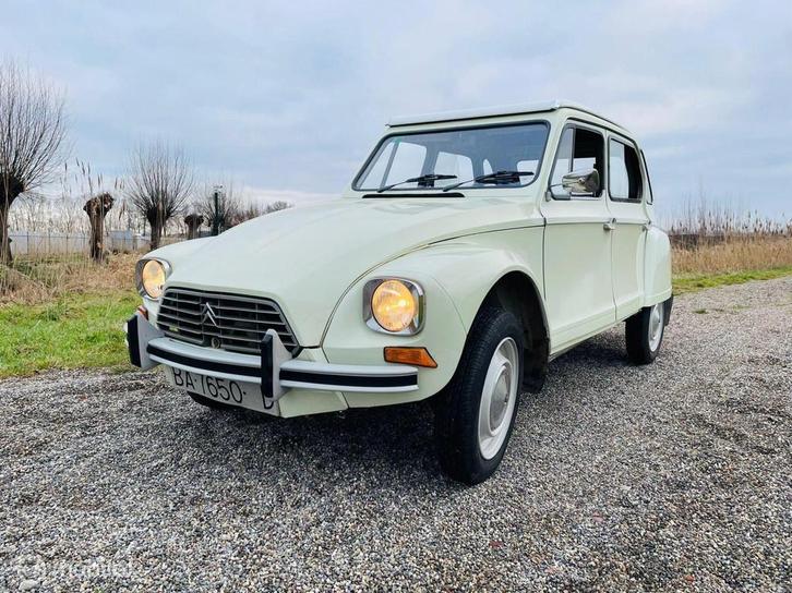 Dyane 6 Ivoire borely 28.275 km 07-1977 | Import Spanje, Auto's, Citroën, Bedrijf, Te koop, Overige modellen, Open dak, Benzine