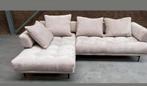 Nagenoeg nieuwe hoekbank met chaise longue, Ophalen, Zo goed als nieuw