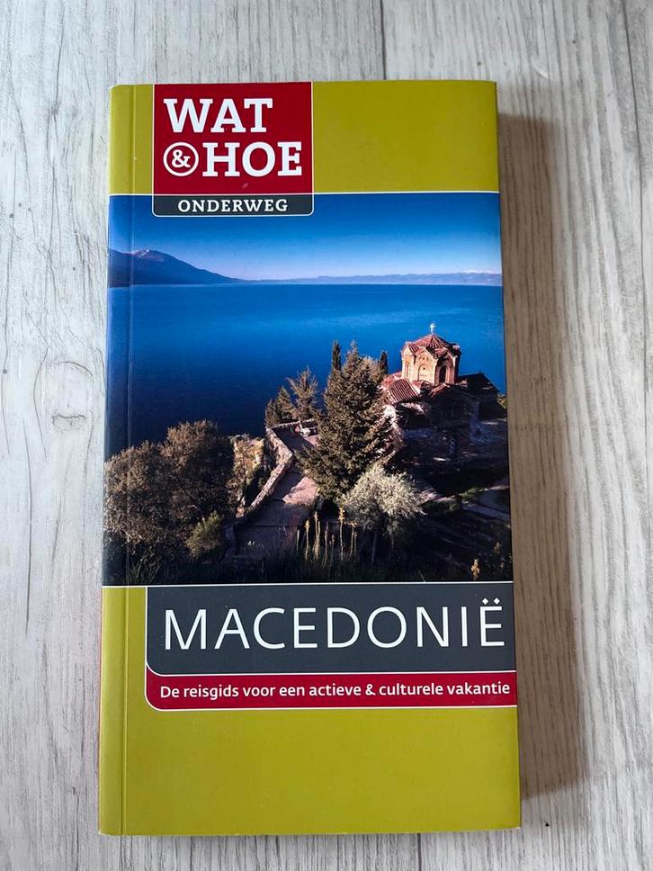 Reisgids Macedonië - Wat & Hoe, Boeken, Reisgidsen, Zo goed als nieuw, Reisgids of -boek, Europa, Overige merken, Ophalen of Verzenden