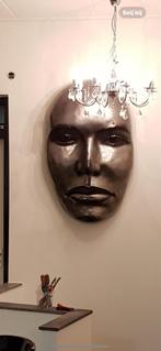 Italiaans wandmasker, handgeschilderd, Ophalen of Verzenden, Gebruikt