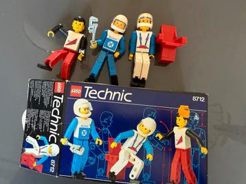 Vintage LEGO Technic 8712 Figuren beschikbaar voor biedingen