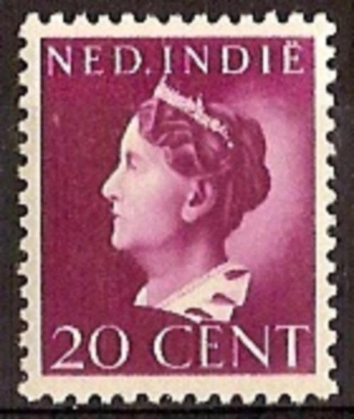 Ned-Indie NVPH nr 277 ongebruikt Koningin Wilhelmina 1941, Postzegels en Munten, Postzegels | Nederlands-Indië en Nieuw-Guinea