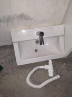 Wasbak, Doe-het-zelf en Verbouw, Sanitair, Ophalen, Gebruikt, Rvs, Wastafel
