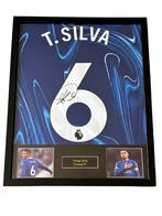 Thiago Silva gesigneerd Chelsea Fc thuisshirt, Buitenlandse clubs, Shirt, Verzenden, 1695CX,28