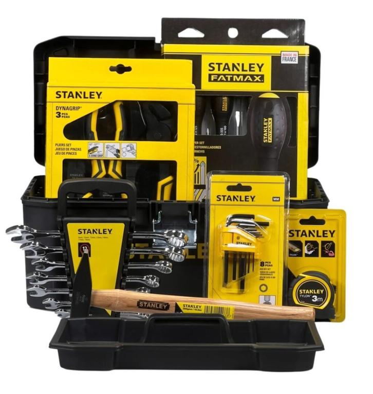 Stanley STST1-KIDLE-II 28 Delige Gevulde Gereedschapskoffer, Doe-het-zelf en Verbouw, Gereedschap | Handgereedschap