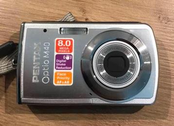 Pentax Optio m40 8mp zoon 36-108 kbe fototoestel  beschikbaar voor biedingen