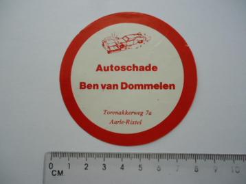sticker oud Autoschade Aarle rixtel Ben van Dommelen schade beschikbaar voor biedingen