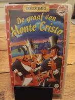 De Graaf van Monte Cristo VHS, Alle leeftijden, Ophalen of Verzenden, Gebruikt, Overige genres